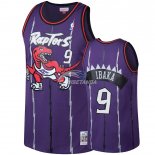 Camisetas NBA Toronto Raptors Serge Ibaka Púrpura Hardwood Classic 1998-99