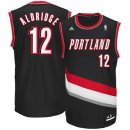 Camisetas NBA de LaMarcus Aldridge Portland Trail Blazers Negro