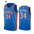 Camiseta NBA de Kenrich Williams Oklahoma City Thunder NO. Azul Icon 2020
