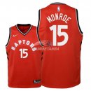 Camisetas de NBA Ninos Toronto Raptors Greg Monroe Rojo Icon 2018