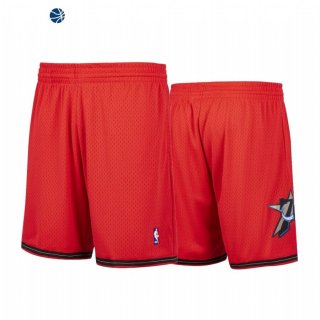 Pantalon NBA de Philadelphia 76ers Rojo Hardwood Classics 2020