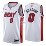 Camisetas NBA de Josh Richardson Miami Heats Blanco Association 2018