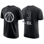 Camisetas NBA de Manga Corta Bradley Beal All Star 2018 Negro