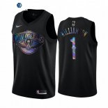 Camisetas NBA New Orleans Pelicans Zion Williamson Negro Hardwood Classics 2020