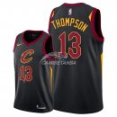 Camisetas NBA de Tristan Thompson Cleveland Cavaliers Negro Statement 2018