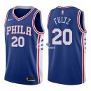 Camisetas NBA de Markelle Fultz Philadelphia 76ers Azul Icon 17/18
