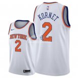 Camisetas NBA de Luke Kornet New York Knicks Blanco Association 2018