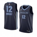 Camisetas NBA De Menphis Grizzlies Ja Morant Marino Icon 2019-20