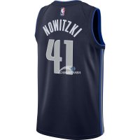 Camisetas NBA de Dirk Nowitzki Dallas Mavericks Negro Statement 17/18