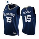 Camisetas NBA de Memphis Grizzlies Brandon Clarke 75th Marino Ciudad 2021-22