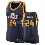 Camisetas NBA Mujer Grayson Allen Utah Jazz Marino Icon