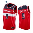 Camisetas NBA de Washington Wizards Deni Avdija 75th Season Diamante Rojo Icon 2021-22