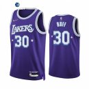 Camisetas NBA de Los Angeles Lakers Jay Huff 75th Purpura Ciudad 2021-22