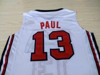 Camisetas NBA de Paul USA 1992 Blanco