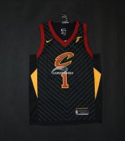 Camisetas NBA de Derrick Rose Cleveland Cavaliers 17/18 Negro