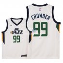 Camisetas de NBA Ninos Utah Jazz Jae Crowder Blanco Association 2018