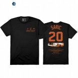 T-Shirt NBA Phoenix Suns Dario Saric Negro 2020
