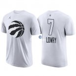 Camisetas NBA de Manga Corta Kyle Lowry All Star 2018 Blanco