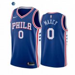 Camiseta NBA de Tyrese Maxey Philadelphia Sixers Azul Icon 2020-21