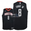 Camisetas de NBA Ninos Houston Rockets James Ennis III Negro Statement 2018