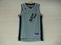 Camisetas NBA de Tim Duncan San Antonio Spurs Gris