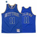 Camisetas NBA New York Knicks Frank Ntilikina Azul Throwback 2020