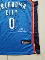 Camiseta NBA Ninos Oklahoma City Thunder Russell Westbrook Azul Icon 17/18