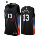 Camiseta NBA de Myles Powell New York Knicks Negro Ciudad 2020-21
