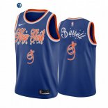 Camisetas NBA 2020 Navidad New York Knicks R.J. Barrett Azul