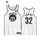 Camisetas NBA Edición ganada Brooklyn Nets Julius Erving Blanco