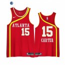 Camisetas NBA Edición ganada Atlanta Hawks Vince Carter Rojo
