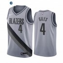 Camisetas NBA Edición ganada Portland Trail Blazers Harry Giles III Gris 2020-21