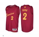 Camisetas NBA Cleveland Cavaliers 2016 Navidad Kyrie Irving Rojo