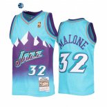 Camisetas NBA Ninos Utah Jazz Karl Malone Azul Throwback