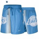 Pantalon NBA de Los Angeles Lakers Azul Ciudad 2020-21