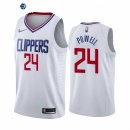 Camisetas NBA Nike Los Angeles Clippers NO.24 Norman Powell Blanco Association 2022