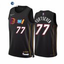 Camisetas NBA de Miami Heat Omer Yurtseven 75th Negro Ciudad 2021-22