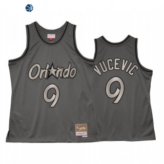 Camisetas NBA Orlando Magic Nikola Vucevic Gris Hardwood Classics 2021
