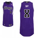 Camisetas NBA de Rudy Gay Sacramento Kings Púrpura