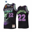 Camisetas NBA Milwaukee Bucks Khris Middleton 2021 Finales Negro