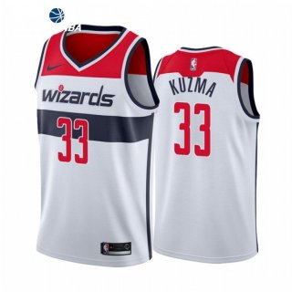 Camisetas NBA de Washington Wizards Kyle Kuzma Nike Blanco Association 2021-22