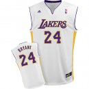 Camisetas NBA de Kobe Los Angeles Lakers Rev30 Blanco