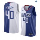 Camisetas NBA de Ivica Zubac Los Angeles Clippers Azul Blanco Split Edition