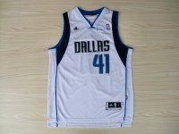Camisetas NBA de Dirk Nowitzki Dallas Mavericks Blanco