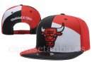 Snapbacks Caps NBA De Chicago Bulls Rojo Negro Blanco