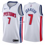 Camisetas NBA de Stanley Johnson Detroit Pistons Blanco Association 2018