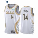 Camisetas NBA de Dallas Mavericks Feron Hunt Blanco Ciudad 2021
