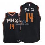 Camisetas de NBA Ninos Phoenix Suns De'Anthony Melton Negro Statement 2018