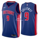 Camisetas NBA de Langston Galloway Detroit Pistons Azul Icon 2018