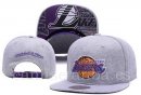 Snapbacks Caps NBA De Los Angeles Lakers Gris